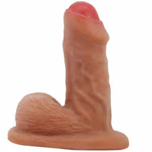 PRETTY LOVE Warnell Elastic Intimate Model 9.5 cm Mulato Color TPR