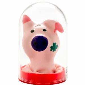 Condomerie Hand-Painted Decorative Latex Model Pig Head, Amsterdam Art