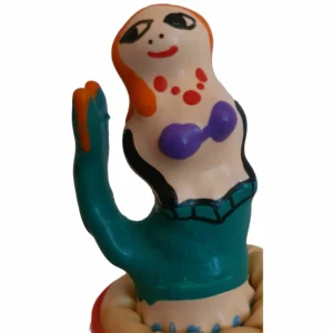 CONDOMERIE Mermaid Artistic Hand-Painted Decorative Latex Model