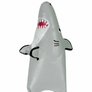 CONDOMERIE Hand-Painted Shark Design XL Decorative Latex Cover