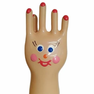 Condomerie Handpainted Decorative Condom Big Happy Hand XL, Art Edition