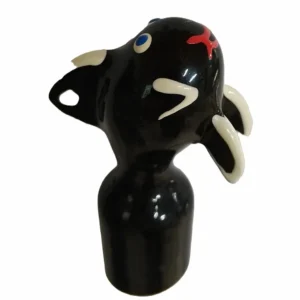 CONDOMERIE Hand-Painted Decorative Latex Model Gentle Orca XL