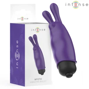 Intense Mystic Purple Mini Vibrating Bullet 8.7 x 2.4 cm Silicone
