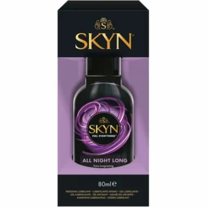SKYN All Night Long Silicone Lubricant 80ml - Long-Lasting Formula
