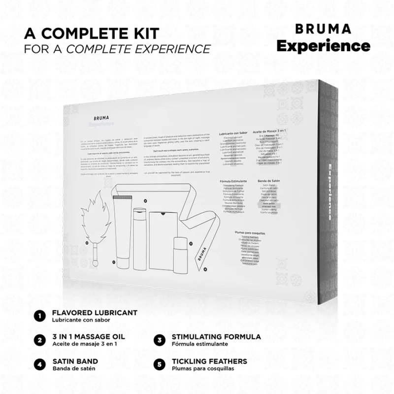 BRUMA Xperience Pina Colada Sensation Set with Liquid Enhancer & Accessories