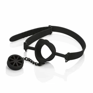 CalExotics Scandal Adjustable Silicone Gag with Black Plug 61cm