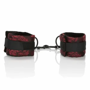 CalExotics Scandal Universal Cuff Set Red & Black Adjustable 35.3cm