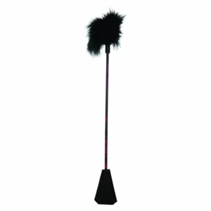 CalExotics Scandal Black Dual-Ended Feather Crop 53.25 cm