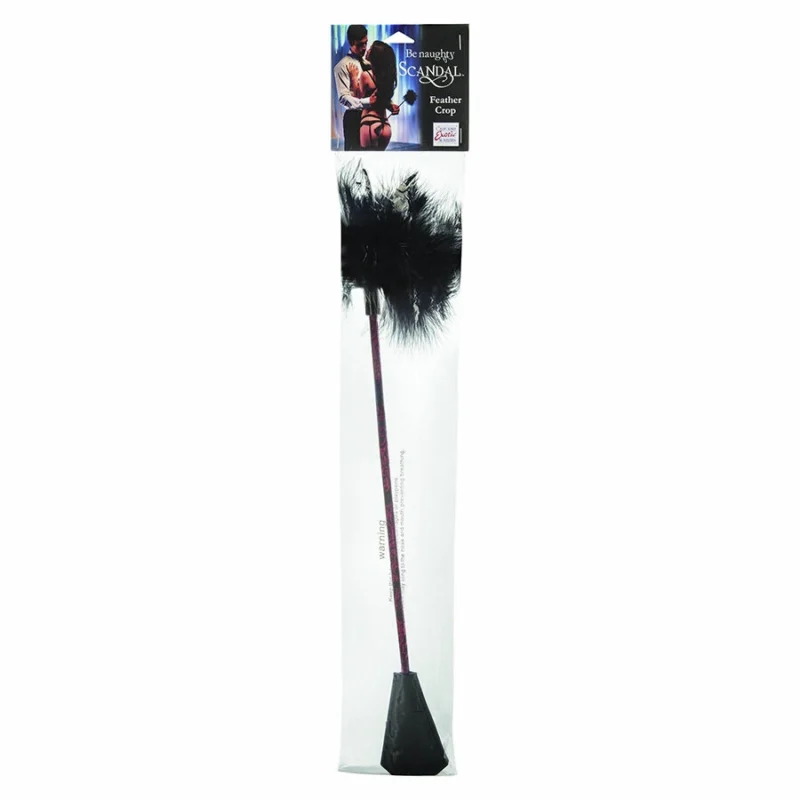 CalExotics Scandal Black Dual-Ended Feather Crop 53,25 cm