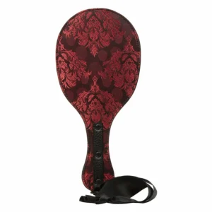 CalExotics Scandal Double Round Paddle - Dual-Layer, 12.75 cm, Black/Red