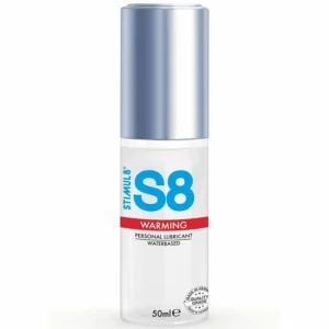 STIMUL8 S8 Heat Effect Water-Based Lubricant 50ml - Gentle Warming Formula