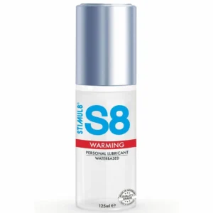 S8 Heat Effect Water-Based Lubricant 125ml - Warming, Paraben-Free