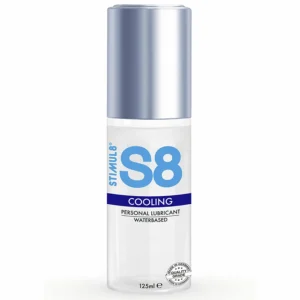 S8 Water-Based Lubricant Cold Effect 125ml - Refreshing, Paraben-Free Formula