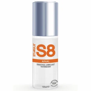STIMUL8 S8 Anal Lubricant 125ml - Water-Based, Gentle Formula