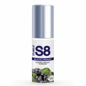 S8 Blueberry Water-Based Lubricant 50ml - Paraben-Free Formula