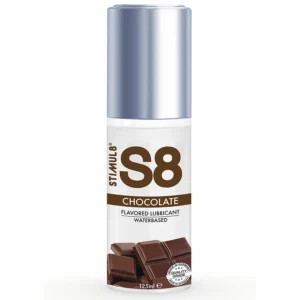 S8 Chocolate Flavored Water-Based Lubricant 125ml - Paraben-Free Formula