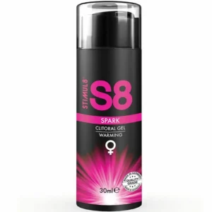 S8 Spark Warming Gel 30ml - Intimate Heat Effect, Body-Safe Formula