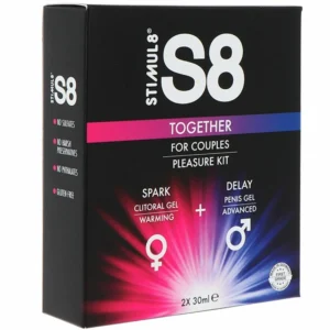 S8 Together Couple Kit 2x30ml - Dual Gel Set for Enhanced Intimacy
