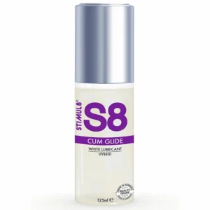 S8 Hybrid Glide Lubricant 125 ml - Gentle Skin Formula, Easy Clean-Up