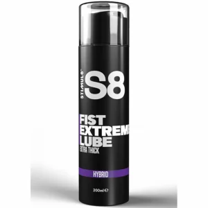 S8 Extreme Extra Thick Hybrid Grips Lubricant 200ml - Long-Lasting Formula