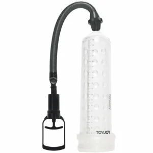 TOYJOY Power Massage Pump Transparent Cylinder Measurement System 23cm