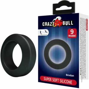 Crazy Bull Brodan Model 9 Adjustable Silicone Comfort Ring 55mm Black