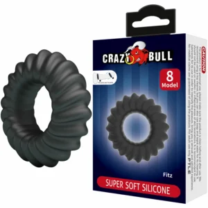 Crazy Bull Fitz Silicone Ring Model 8 Adjustable Comfort Black 55mm