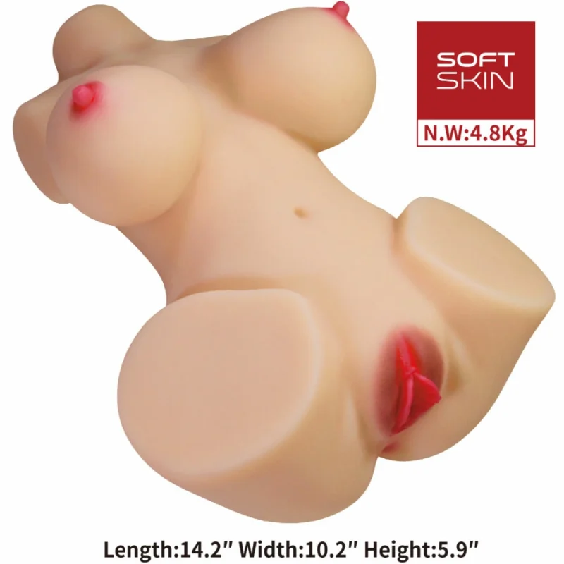 CRAZY BULL Emma Anatomical Torso Intimate Machine 4,8 kg TPR SkinTouch