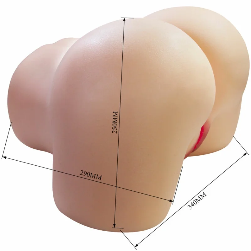 Crazy Bull Julia Anatomical Dviejų įėjimų intymi mašina 11 kg TPE