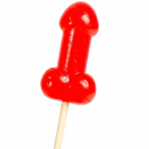 Secret Play Cherry Candy Lollipop with Spicy Effect 25g Edible Treat