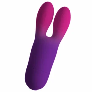 Rocks-Off Glo-Girl Bunny Flexible Purple Intimate Device 10 Modes