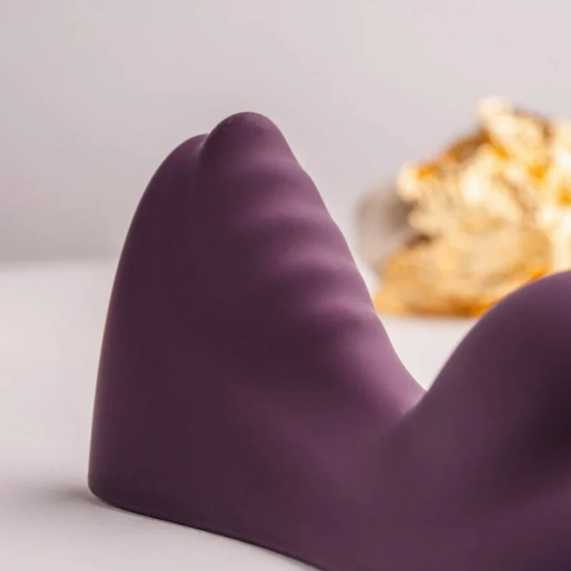 Rocks-Off Ruby Glow Purple Sit-On Intimate System 10-Mode Ergonomic