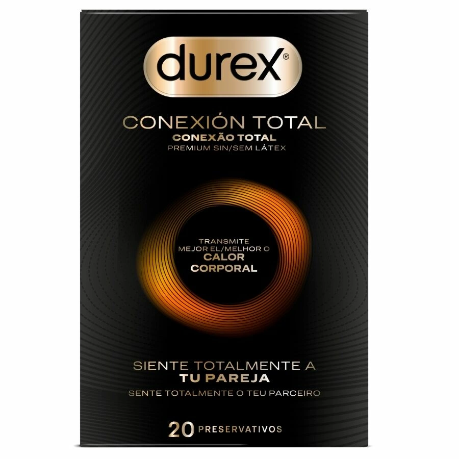 Durex Total Connection Ultra Fine Latex-Free Nitrile Condoms 20 pcs