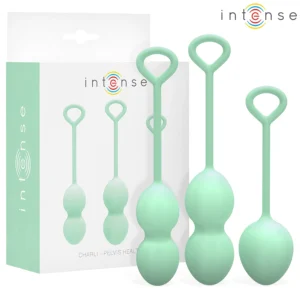 INTENSE Charli Kegel Ball Kit Light Jade Green - 3-Piece Pelvic Floor Trainer