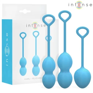 Intense Charli Kegel Ball Kit Ocean Blue - 3-Piece Pelvic Training Set