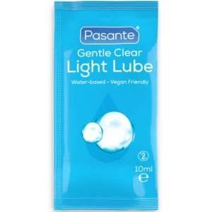 Pasante Light Water-Based Lubricant 10ml Sachet - Gentle & Vegan Formula