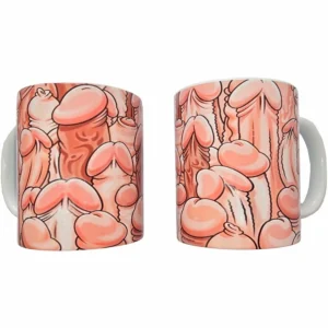 DIVERTY SEX Diablo Picante Ceramic Mug 370ml - Colorful Graphic Design
