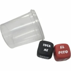 Diverty Sex DIABLO PICANTE Dice Game - Action & Body Part Set with Cup