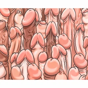 Diablo Picante Mouse Pad - Colorful Desk Mat with Playful Pattern 22x18cm