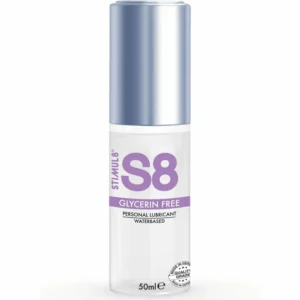 S8 Intimate Care Water-Based Lubricant 50ml - Glycerin-Free & Vegan