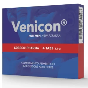 Cobeco Venicon for Men 4 Tablets - Herbal Vitality and Energy Support