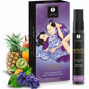 Shunga Waves Oral Spray Exotic Fruits 20ml - Flavored Moisturizing Formula