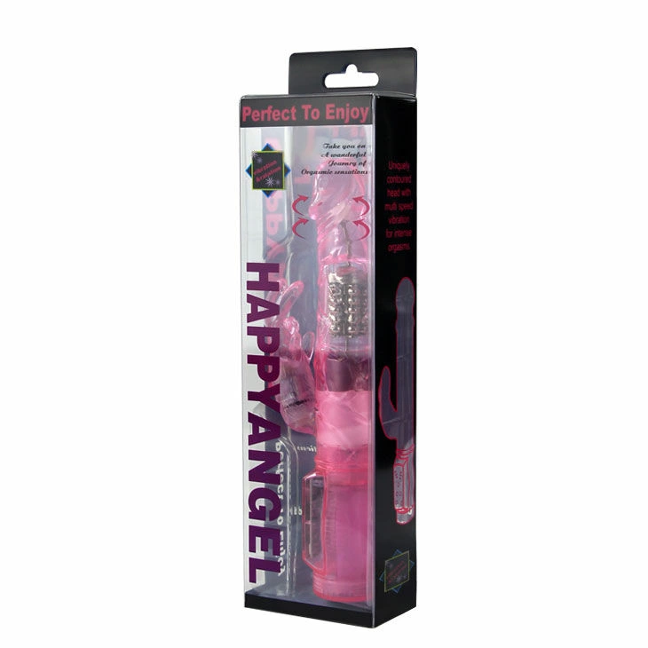 Baile Pink Rabbit Mini Rotator Superstimulator, 21.5 cm, Multispeed Gelatin Model