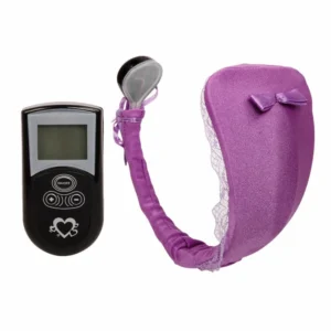 Baile Vibrating Thong with Wireless Remote Lilac - Discreet Wearable Model