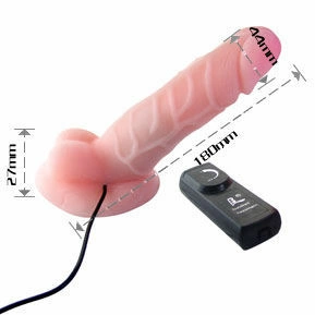 Baile Loveclone Ciberskin Rotating Intimate Device 18cm Beige