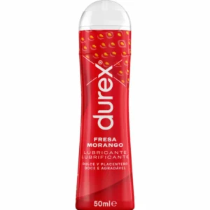 Durex Play Strawberry Intimate Gel 50ml - Fruity Aroma, Sugar-Free