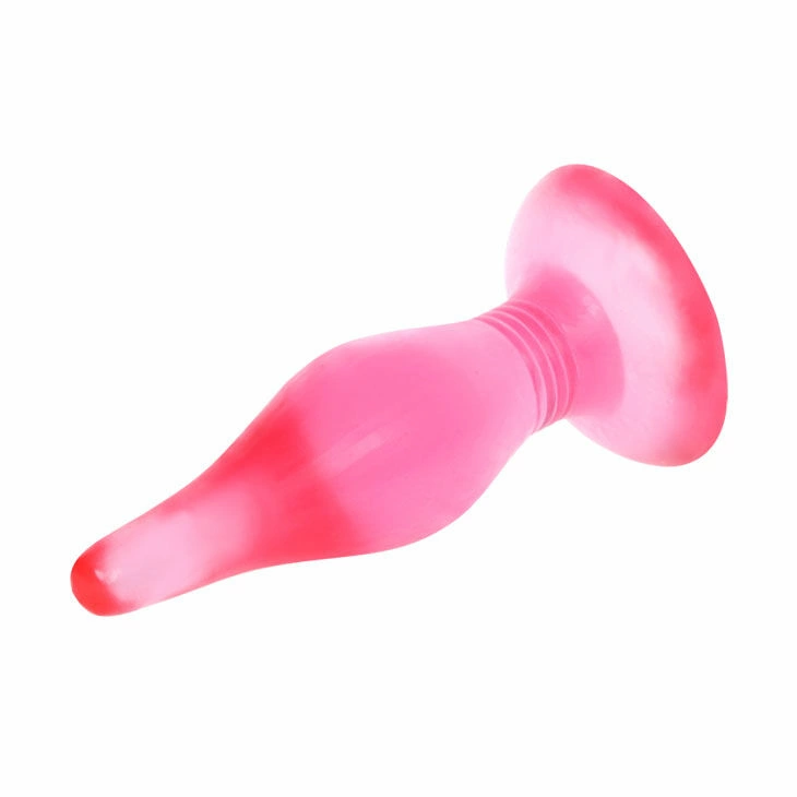 Baile Lilac Soft Touch Plug 14,2 cm su siurbimo pagrindu - violetinė
