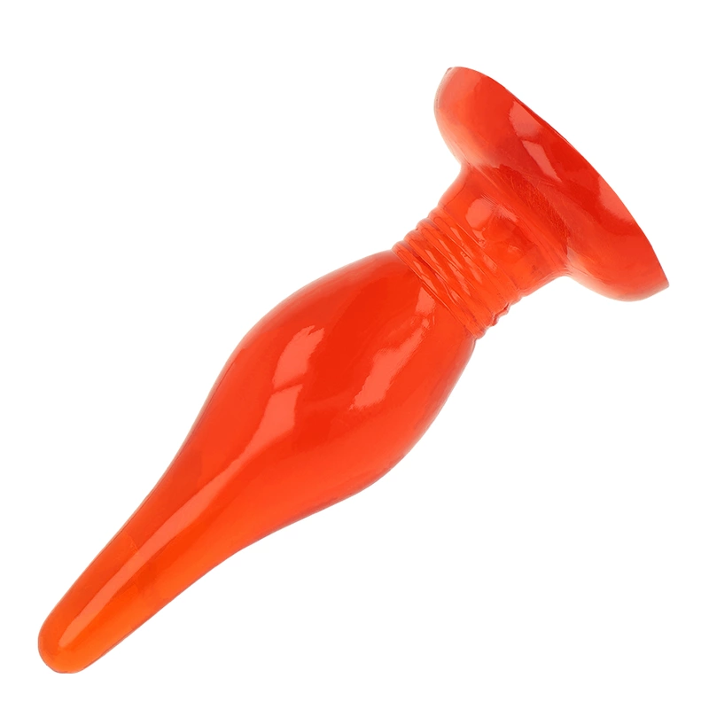 Baile Red Soft Touch Plug Intimate Trainer 14,2 cm su siurbimo pagrindu