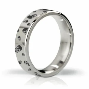 Mystim His Ringness Duke Polished Steel Ring 51 mm Engraved Finish