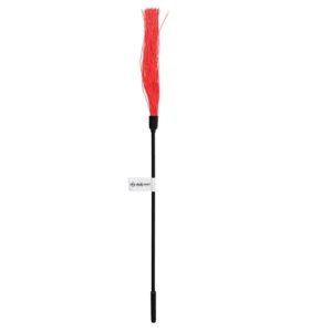 Sportsheets S&M Rubber Tickler Red 40 cm - Flexible Latex Whip